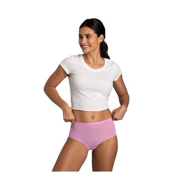 Fruit of the Loom Intimates Blue and Pink Panties Size 9/2XL Pants Size 16-18 - Picture 5 of 11